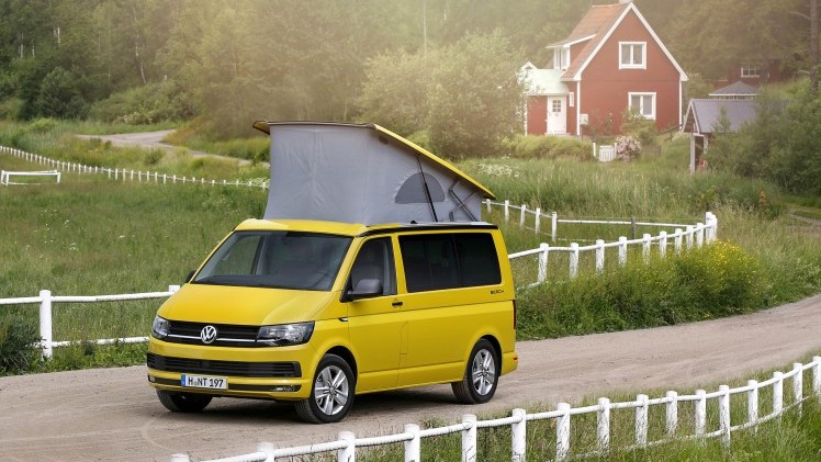 Kamperen met Volkswagen California in drie smaken: Beach, Ocean, Coast.