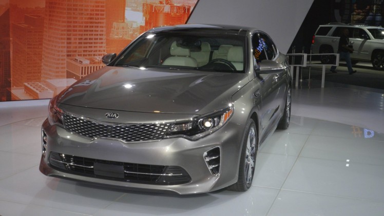 De nieuwe Kia Optima beleefde zijn wereldprimeur op de New York International Auto Show 2015.