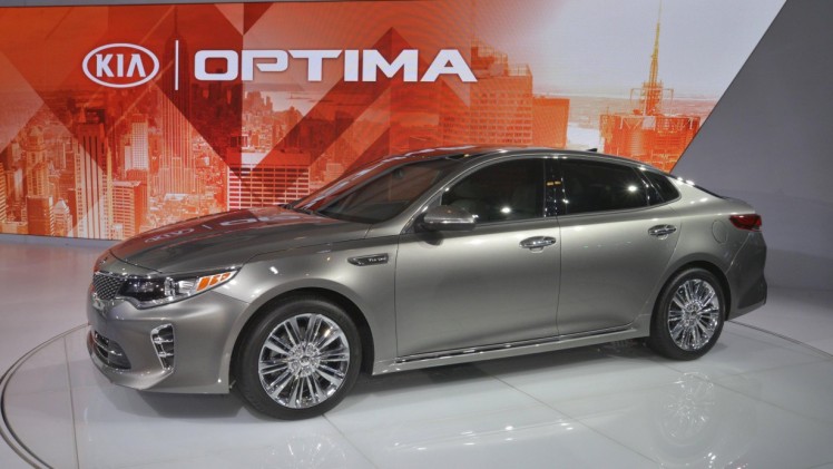 De nieuwe Kia Optima beleefde zijn wereldprimeur op de New York International Auto Show 2015.
