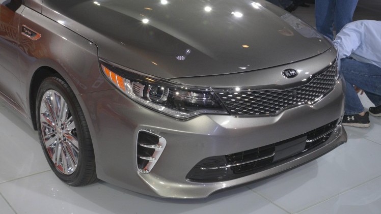 De nieuwe Kia Optima beleefde zijn wereldprimeur op de New York International Auto Show 2015.