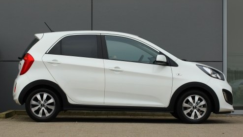 Kia Picanto tijdelijk als R-Cross uitvoering met sportieve details. Verkrijgbaar in gelimiteerde oplage