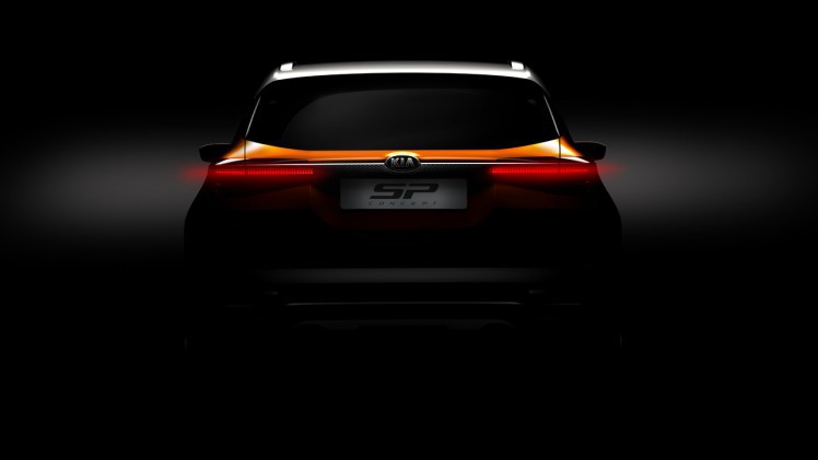 Kia onthulde in India de SP Concept, een prototype van een auto die het merk lokaal wil gaan bouwen.