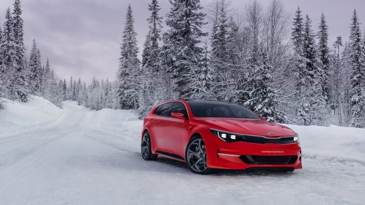 Grote wielen, uitgeklopte wielkasten, knalrood en met flinke uitlaten. We hebben het hier over Kias nieuwste conceptcar, de Sportspace, binnenkort te zien in Genve.