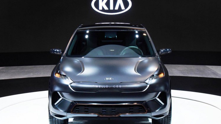 Kia laat een aantal toekomstige ontwikkelingen zien op de CES in Las Vegas, waaronder een Niro EV Concept.
