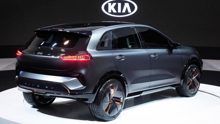 Kia laat een aantal toekomstige ontwikkelingen zien op de CES in Las Vegas, waaronder een Niro EV Concept.