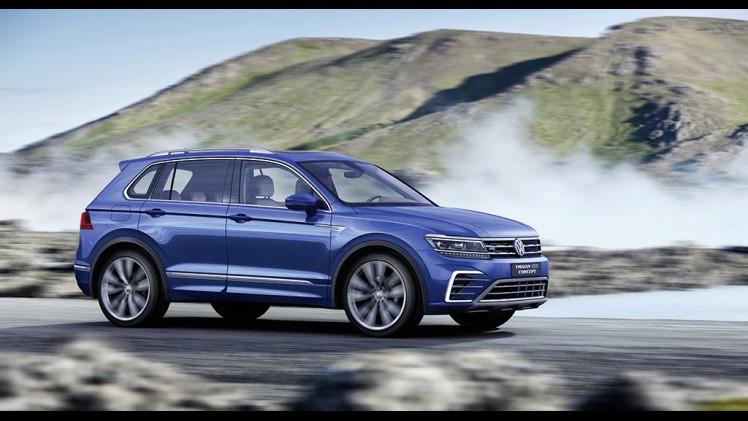 Nieuwe Volkswagen Tiguan klaar voor IAA Frankfurt. De GTE plug-in hybride steelt de show als studiemodel.