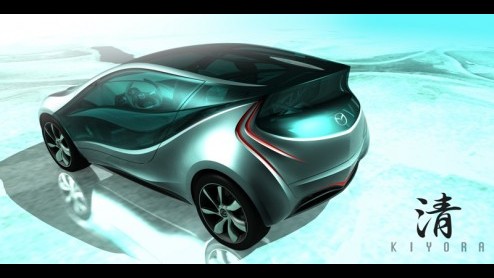 Mazda houdt wel van concept cars. Op de komende Autosalon van Parijs toont het merk vier wereldprimeurs, waaronder een studiemodel van een moderne stadsauto, de Kiyora. Ook de gefacelifte MX-5 staat e