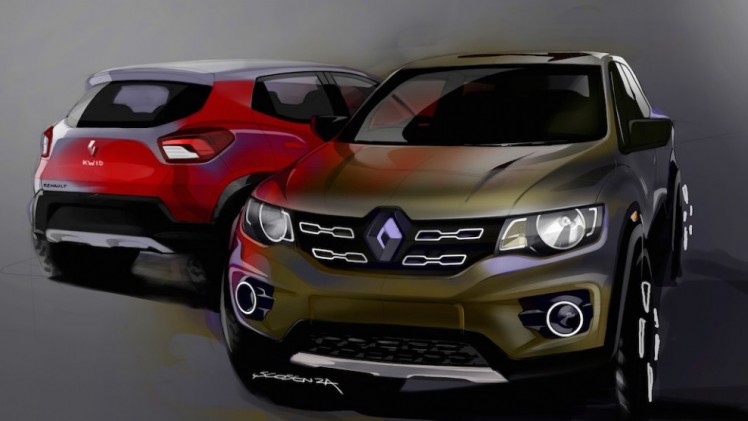 Wij hebben de Renault Captur en Dacia Duster maar India kan rekenen op de Renault KWID.