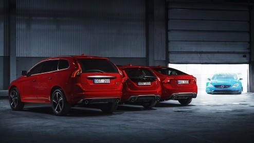 Volvo presenteert V60, S60 en XC60 Black R modellen met Polestar chiptuning en specifieke details voor Zweedse markt.