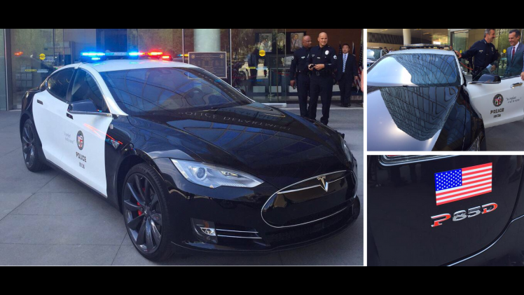 De Los Angeles Police Department heeft serieuze plannen om een groot deel van het wagenpark volledig elektrisch te maken. Na de aankoop van BMW i3's wordt nu met Tesla Model S' getest.