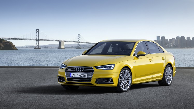 Audi A4 Spring Advantage in het licht gezet met LED-verlichting en een alarm als aanvulling op de uitrusting van de Pro Line modellen.