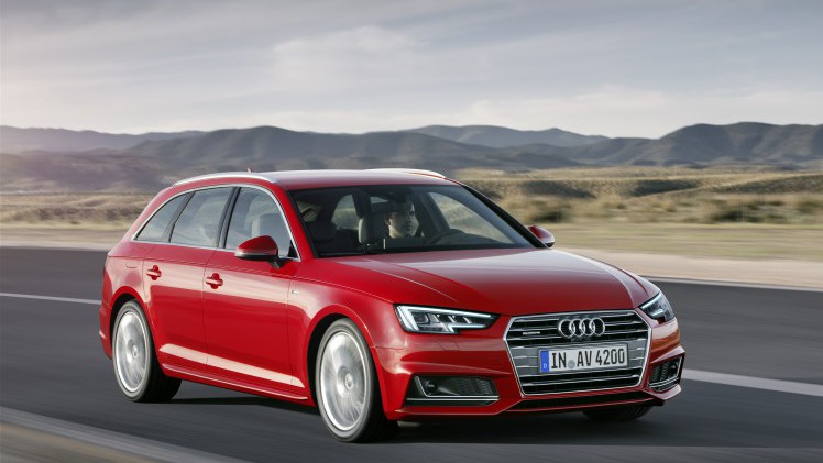 Audi A4 Spring Advantage in het licht gezet met LED-verlichting en een alarm als aanvulling op de uitrusting van de Pro Line modellen.