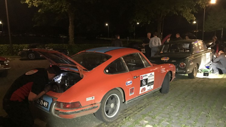 Het venijn zat in de staart van de Tulpenrally 2017.