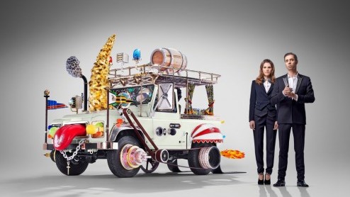 Land Rover Defender by Studio Job is voorbode voor tweede model in 2014, de Evoque Coup by Studio Job.