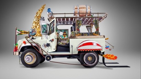 Land Rover Defender by Studio Job is voorbode voor tweede model in 2014, de Evoque Coup by Studio Job.