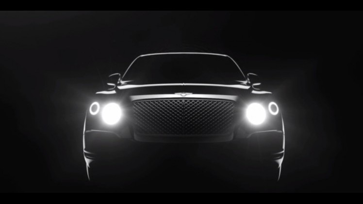 Bentley Bentayga SUV komt in 2016 op de markt en verschijnt in 2017 als plug-in hybride.