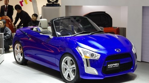 Daihatsu Kopen in Tokio op Motor Show.