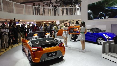 Daihatsu Kopen in Tokio op Motor Show.