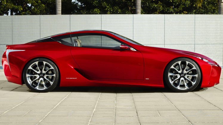 Lexus geeft gas op Detroit Auto Show 2016 met Lexus LF-LC Concept in Detroit.