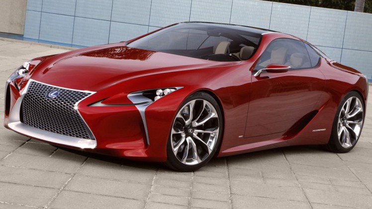 Lexus geeft gas op Detroit Auto Show 2016 met Lexus LF-LC Concept in Detroit.