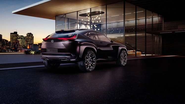Lexus laat op de Autosalon van Parijs de UX Concept zien, mogelijk de Lexus van de toekomst.