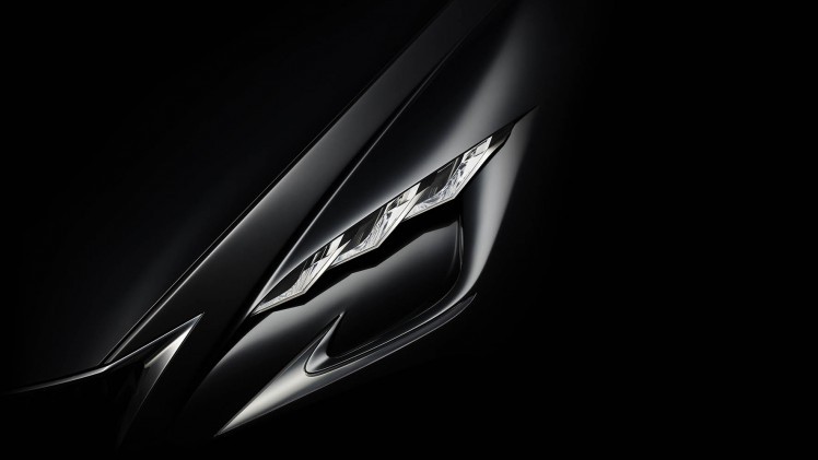 Lexus toont concept car met progressieve luxe en de nodige spierballen op de Tokio Motor Show 2015.