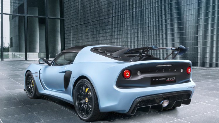 Lotus Exige nu ook als Sport 410