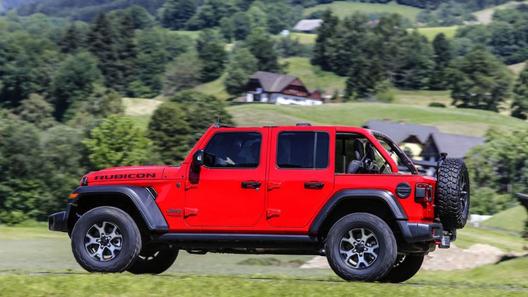 Jeep lanceert in september de nieuwe Wrangler op de Europese markt alleen met viercilinder motoren.