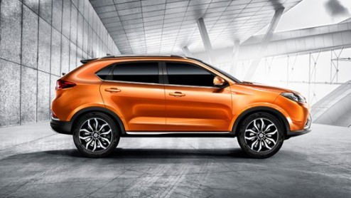MG heeft in China de GTS onthuld, een compacte cross-over die naast de MG3 en MG6 in het modellengamma komt.