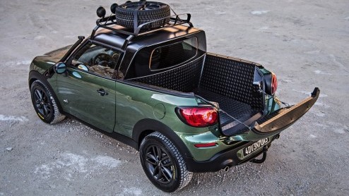 MINI Paceman Adventure is een pick-up versie van de Paceman, ontwikkeld met studenten.