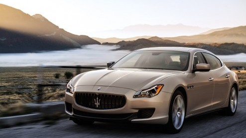 Maserati Quattroporte en Ghibli naar Autosalon van Brussel 2014.