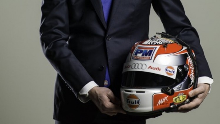 Max Koebolt met Audi R8 en Gulf Nederland in Blancpain Endurance Series 2015.