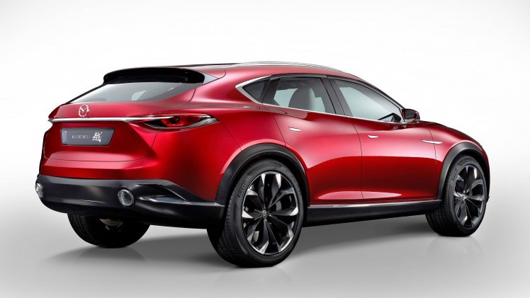 Mazda presenteert Koeru Concept Car als een grotere en elegante SUV. Gezien zijn afmetingen een fraaie voorbode voor een eventuele CX-6.