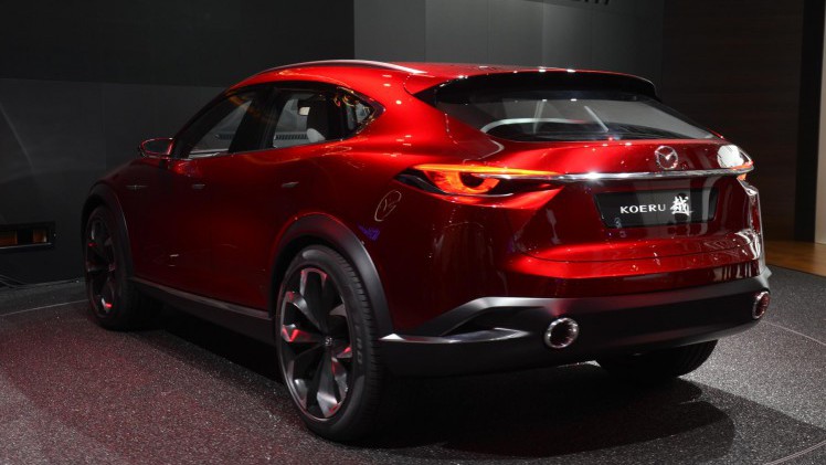 Mazda presenteert Koeru Concept Car als een grotere en elegante SUV. Gezien zijn afmetingen een fraaie voorbode voor een eventuele CX-6.