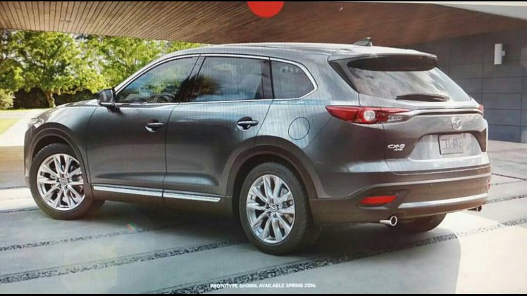 Mazda komt met nieuwe generatie CX-9 SUV op Los Angeles Motor Show 2015.
