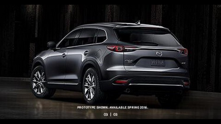 Mazda komt met nieuwe generatie CX-9 SUV op Los Angeles Motor Show 2015.