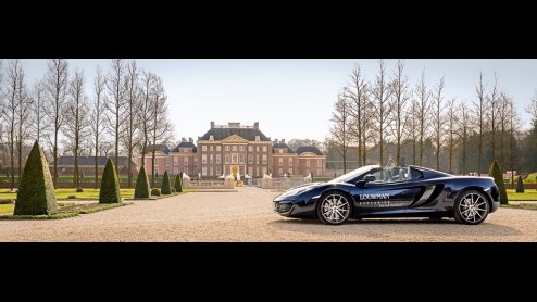 Louwman Exclusive en McLaren presenteren 12C, P1 en 650S op Concours d'elegance Paleis het Loo.