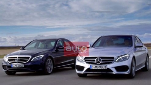 En wederom is er een nieuw plaatje gelekt van de nieuwe Mercedes-Benz C-klasse, die zijn debuut beleeft op de NAIAS in Detroit. Volgens de geruchtenmachine onthult Mercedes op 16 december de nieuwe C.