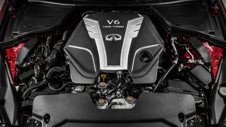 Infiniti vernieuwt de Q50 sedan met een beter onderstel en nieuwe 3.0 VR bi-turbo V6 motor.