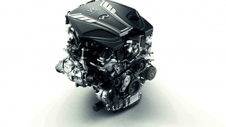 Infiniti vernieuwt de Q50 sedan met een beter onderstel en nieuwe 3.0 VR bi-turbo V6 motor.