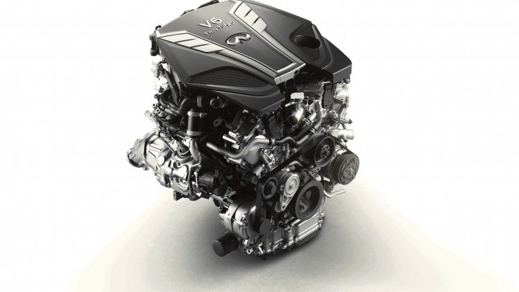 Infiniti vernieuwt de Q50 sedan met een beter onderstel en nieuwe 3.0 VR bi-turbo V6 motor.