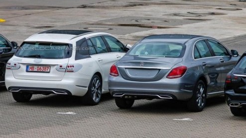 Nieuwe Mercedes-Benz C-Klasse Estate wordt voor de zomer van 2014 onthuld.