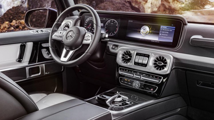 Mercedes lanceert begin januari de nieuwe G-klasse waarvan nu de interieurfoto's zijn vrijgegeven.