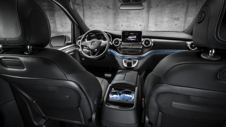 Mercedes V-Klasse Exclusive naar Autosalon van Geneve, in navolging van de sportieve AMG Line.