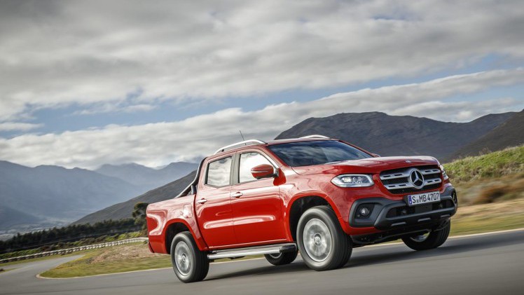 Mercedes lanceert in november de nieuwe X-Klasse, en pick-up die samen met Renault-Nissan werd ontwikkeld.