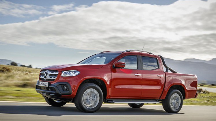 Mercedes lanceert in november de nieuwe X-Klasse, en pick-up die samen met Renault-Nissan werd ontwikkeld.