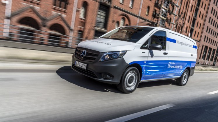 Later dit jaar verschijnt de elektrische Mercedes eVito volgend jaar gevolgd door de eSprinter.