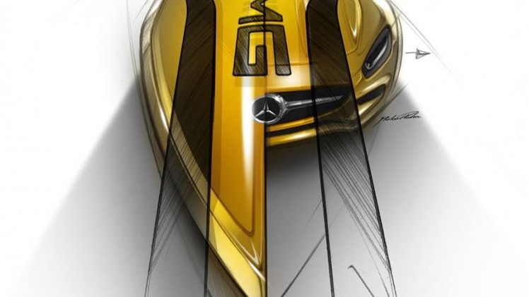 De Cigarette Racing 50 Marauder GT S Concept wordt een knalgele powerboat met details van de Mercedes-AMG GT S.