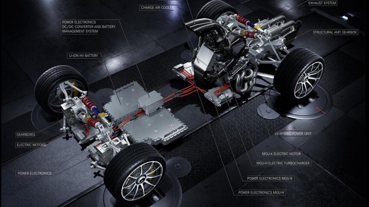 Mercedes-AMG maakt meer technische info bekend van de nieuwe Project One supercar.