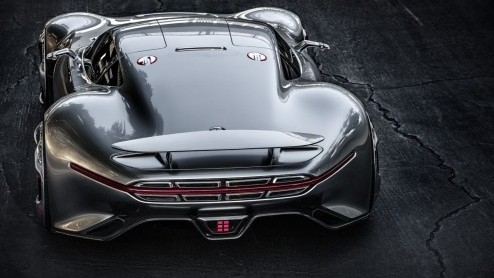Mercedes-Benz heeft speciaal voor de nieuwe PlayStation 3 racegame Gran Turismo 6 de AMG Vision Gran Turismo ontwikkeld.